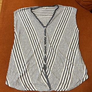 Max Studio Button Up Top